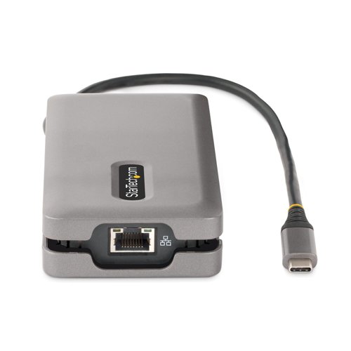 StarTech.com USB-C 4K 60Hz HDMI DisplayPort 3 Port USB Multiport Adapter