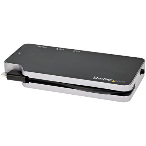 StarTech.com USB-C to 4K HDMI or VGA Video Multiport Adapter with 100W Power Delivery Pass-through StarTech.com