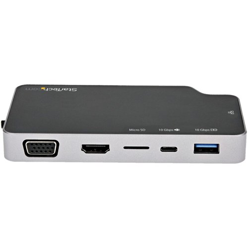 StarTech.com USB-C to 4K HDMI or VGA Video Multiport Adapter with 100W Power Delivery Pass-through 8ST10391755