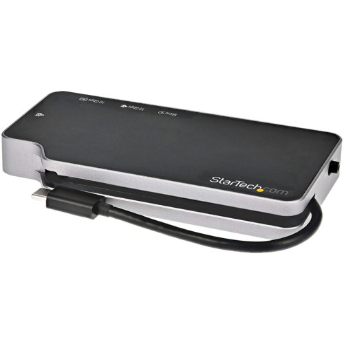 StarTech.com USB-C to 4K HDMI or VGA Video Multiport Adapter with 100W Power Delivery Pass-through  8ST10391755
