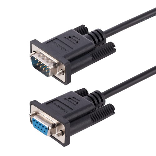 StarTech.com 3m Serial Null Modem Cable Crossover 8ST10370800 Buy online at Office 5Star or contact us Tel 01594 810081 for assistance