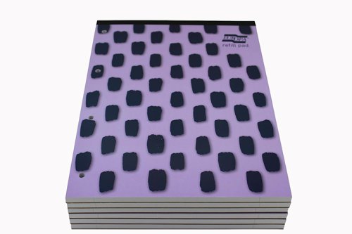 15714EX | The Europa Splash Refill Pad has a stylish cover and comes in a pack of 6 making it easy for you to organise your school and office topics.The Europa Splash range is created using FSC certified paper, which guarantees that they have been manufactured using responsibly sourced materials