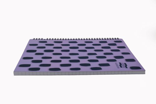 Europa Splash Notebooks 160 Lined Pages A4+ Purple Cover (Pack of 3) EU1502Z Notebooks GH00284