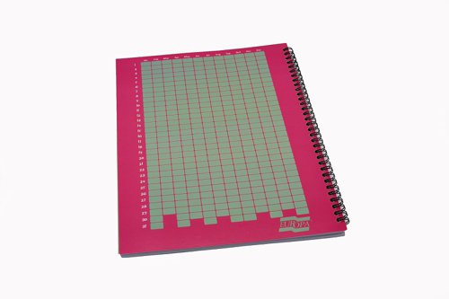 Europa Splash Notebooks 160 Lined Pages A4+ Pink Cover (Pack of 3) EU1503Z