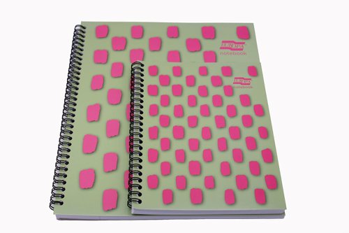 Europa Splash Notebooks 160 Lined Pages A4+ Pink Cover (Pack of 3) EU1503Z - Clairefontaine - GH00287 - McArdle Computer and Office Supplies