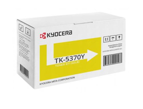 KYTK5370Y - Kyocera TK5370Y Yellow Standard Capacity Toner Cartridge 5K pages - 1T02YJANL0