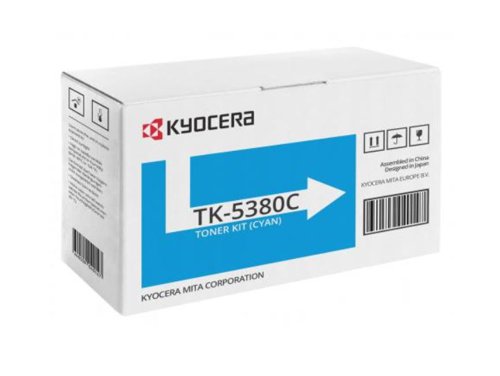 KYTK5380C - Kyocera TK5380C Cyan Standard Capacity Toner Cartridge 10K pages - 1T02Z0CNL0