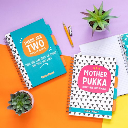 Pukka Planet Project Book B5 Assorted Designs (Pack of 2) 9702-SPP - PP09702