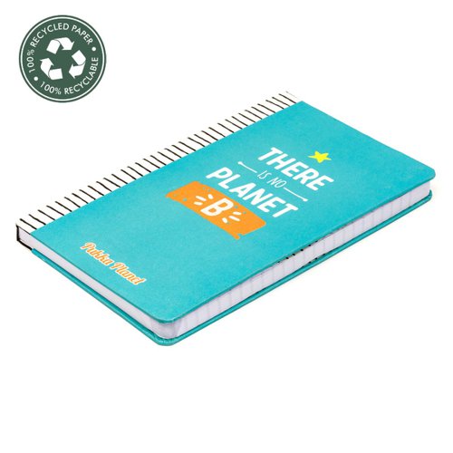 Pukka Planet Notepad No Planet B Soft Cover Blue 9703-SPP Notebooks PP09703
