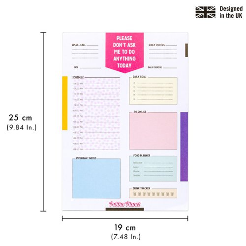 Pukka Planet Daily Planner B5 9741-SPP Message Pads PP09741