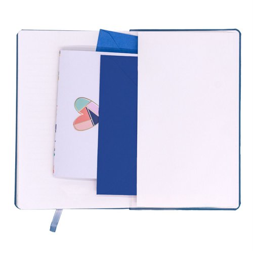 Pukka Pad Signature Soft Cover Notebook A5 215x135mm 192 Pages Teal 7752-SIG - PP09805