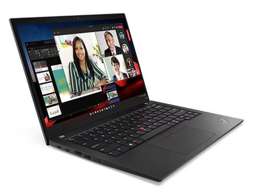 8LEN21F60037 | Powered by up to Intel vPro® with 13th Gen Intel® Core™ processing, the Lenovo ThinkPad T14 Gen 4 laptop boasts high performance and blazing-fast memory, storage, and connectivity—it will zip through even your most demanding tasks. Choose from either the U or P Series processors. IT admins appreciate the convenience of remote deployment and manageability, while everyone can get behind the added security with Intel vPro®.If you spend hours on your laptop every day, you’ll need one that’s easy on the eyes. The ThinkPad T14 Gen 4 boasts a number of display options, ranging from a gorgeous 2.8K OLED with Dolby Vision® panel to lower resolution choices that offer touchscreens, PrivacyGuard, and various colour gamuts. Plus, most of the displays feature low blue light certifications to help prevent eye fatigue. And with narrower bezels and a high screen-to-body ratio, everyone’s sure to appreciate the added screen real estate on this device.When you’re out on the road, you never know what the connectivity situation will be, or whether you’ll find an available electrical outlet. The ThinkPad T14 Gen 4 laptop definitely keeps you covered in both regards! Lightning-quick WiFi keeps you online when wireless coverage is available—but if you’re out of range, you can also jump online just like a smartphone when you choose the WWAN* configuration.  What’s more, with the option of two battery sizes and rapid-charging technology, there’s little need to be tethered to an outlet. No matter where the business takes you, you’ll always be business-ready. 