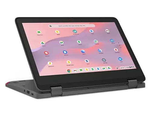 Lenovo 300e Yoga 11.6 Inch HD Touchscreen Chromebook MediaTek Kompanio 520 8GB 64GB 82W2000KUK | LEN09848 | Lenovo