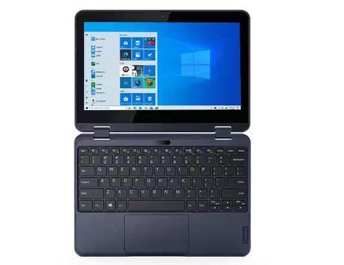 Lenovo 300w Yoga Generation 4 11.6 Inch Intel N N100 8GB RAM 128GB Storage Windows 11 Pro Notebook Notebook PCs 8LEN82VM000B