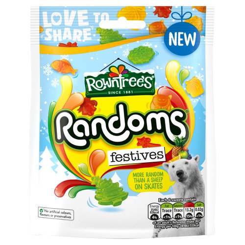 Rowntrees Random Festives 130g 12561216
