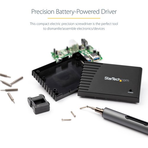 StarTech.com 55-Bit Electric Precision Screwdriver Set