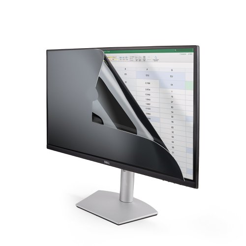 8ST10351600 | The monitor privacy screen is easy to attach and remove. Simply attach the 23 inch privacy screen to your 16:9 aspect ratio display using the attachment strips or slide-mount tabs. This confidentiality screen filter is also reversible. The matte side provides you with glare reduction and the glossy side of the privacy screen will provide you with increased clarity.Protect Your PrivacyThe privacy screen protector for desktop monitors is a great investment if you want to protect your privacy. It is a convenient and cost-effective way to keep your classified information, intellectual property or any other important data you wish to keep protected. You can have a peace of mind while working in the office or public environments because you know your screen is protected with the 30+/- degree privacy viewing angle. The cutout on the top corner of the privacy screen makes it easy to remove for sharing content with trusted audiences or switching between finishes.Blue Light ReductionLowering blue light exposure is important. To reduce digital eye strain, the monitor privacy film blocks between 40% to 51% of the blue light in the wavelength range of 380nm to 480nm.Antimicrobial ProtectionOur privacy screens feature an anti-microbial coating on the matte-side of the filter. Embedded antimicrobial technology provides protection against bacterial microbes by continuously eliminating up to 99.99% of certain surface bacteria. Antimicrobial screen protectors are ideal for environments where disinfection is important.The TAA compliant PRIVACY-SCREEN-23M is backed by a StarTech.com 2-year warranty and free lifetime technical support.