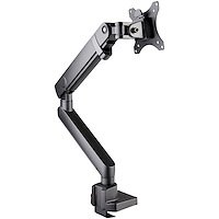 Adjust Your Monitor for Ideal ViewingThe single arm monitor mount extends up to 18.4'' (467 mm) so it's easy to find the right viewing angle. Swivel your monitor +90/-90 degrees or tilt your screen +90/-90 degrees for comfortable viewing. You can even rotate it 90 degrees for landscape or portrait viewing.One-Touch Height AdjustmentWith up to 17.5'' (445 mm) of height adjustment, the slim monitor-mount arm features a mechanical spring that makes it easy to raise or lower your display offering a toolless adjustable height range of 10.1''. Adjust the tension according to the weight of your monitor for effortless movement.Easy InstallationThe VESA mount monitor stand is easy to install (desk C-clamp or grommet mount) and offers built-in cable management and dual USB 3.0 port passthrough for connecting your computer. The detachable VESA mount makes it simple to attach your monitor.The Choice of IT Pros Since 1985StarTech.com conducts thorough compatibility and performance testing on all our products to ensure we are meeting or exceeding industry standards and providing high-quality products to IT Professionals. Our local StarTech.com Technical Advisors have broad product expertise and work directly with our StarTech.com Engineers to provide support for our customers both pre and post-sales.ARMSLIM2USB3 is backed by a 2-year StarTech.com warranty and free lifetime technical support.