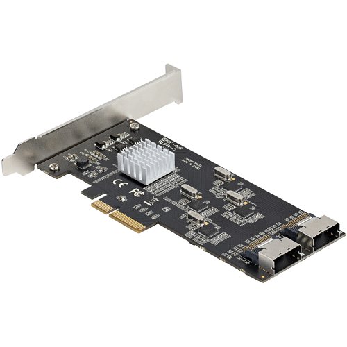 StarTech.com 8 Port 6Gbps SATA PCI Express Card Controller PCI Cards 8ST10349902
