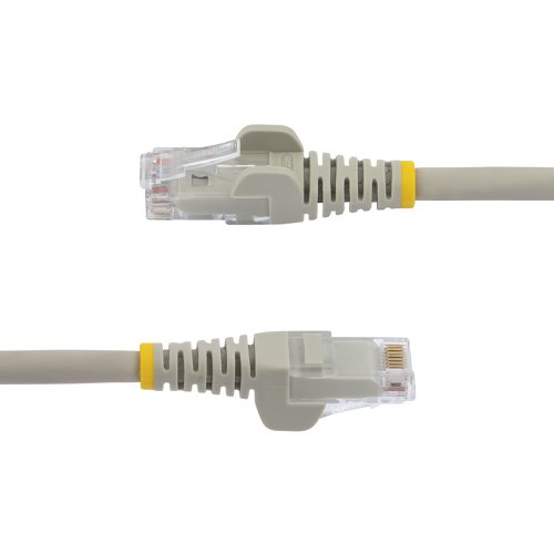 8ST10333837 | Select from a wide variety of colours, lengths, and styles to complete your network solutions. That way, you can organize your cable runs and identify network connections faster, easily find the cables that best suit your network connection requirements, and pick the styles, either snagless - perfect for concealed cable runs - or moulded - perfect for strengthening the connector to prevent damage.