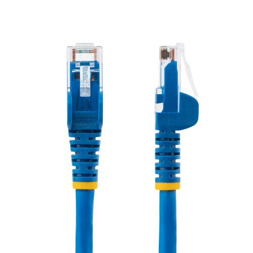 8ST10333840 | Select from a wide variety of colours, lengths, and styles to complete your network solutions. That way, you can organize your cable runs and identify network connections faster, easily find the cables that best suit your network connection requirements, and pick the styles, either snagless - perfect for concealed cable runs - or moulded - perfect for strengthening the connector to prevent damage.