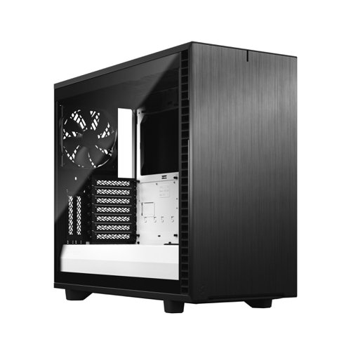 Fractal Design Define 7 ATX Midi Tower Black and White TG PC Case Desktop Computers 8FR10279279