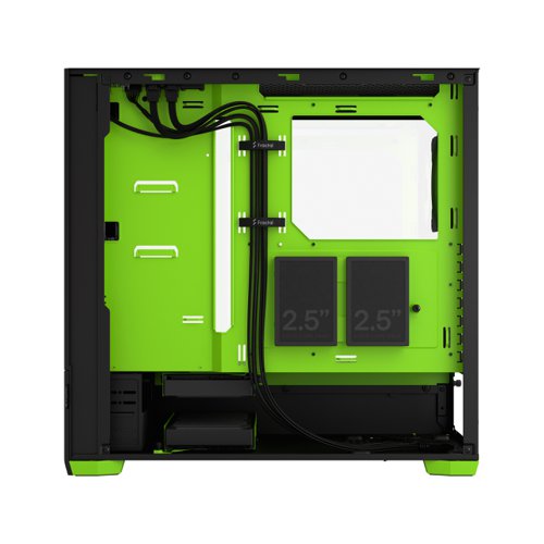 Fractal Design Pop Air ATX Tower RGB Green Core TG Clear PC Case