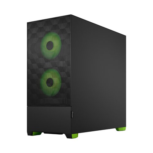 Fractal Design Pop Air ATX Tower RGB Green Core TG Clear PC Case Desktop Computers 8FR10361724