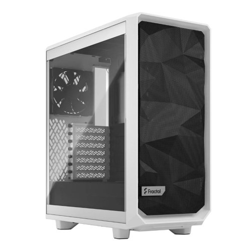 Fractal Design Meshify 2 Compact White TG Clear Tint PC Case 8FR10312819