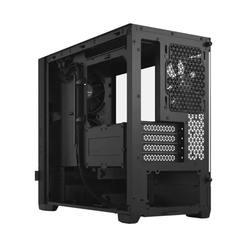 Fractal Design Pop Mini mATX Silent Tower Black TG Clear PC Case