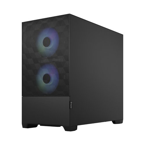 Fractal Design Pop Mini Air mATX Tower RGB Black TG Clear PC Case Fractal Design