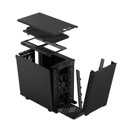 Fractal Design Define 7 Nano ITX Black Solid PC Case