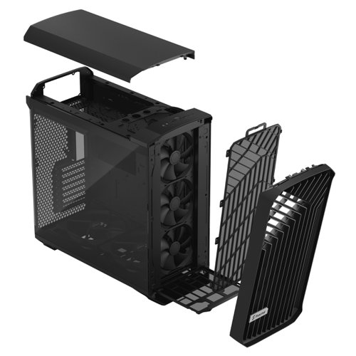 Fractal Design Torrent ATX Black TG Light Tint PC Case Fractal Design