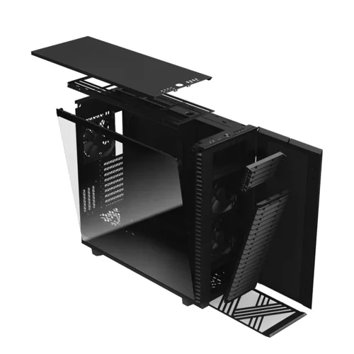 Fractal Design Define 7 XL ATX Black Tint Glass Window Midi Tower PC Case Desktop Computers 8FR10268996