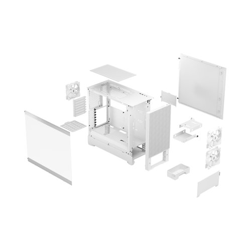 Fractal Design Pop Air ATX Tower White TG Clear Tint PC Case Fractal Design