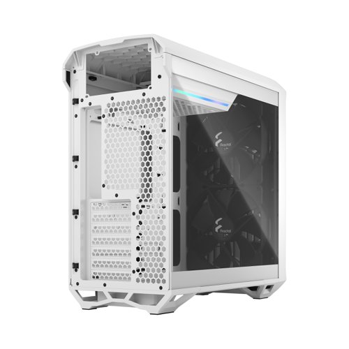 Fractal Design Torrent Compact White TG Clear Tint Tower PC Case Fractal Design