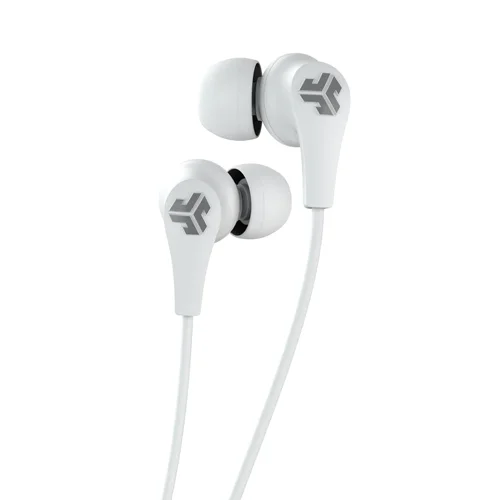 8JL10332517 | GO WIRELESS. GO WITH PERFECT SOUND.Ready to kick it wirelessly for over 10+ hours with your favourite signature earbud? The JBuds Pro Bluetooth Signature Earbuds provide their same amazing JLab C3 Sound and bumping bass as you move about your day. For the ultimate secure fit, they're designed with Adjustable Tip Placement (ATP) that will allow your earbud to sit at different depths in your ear. Additional security is added with their included Cush Fins and extra gel ear tips for guaranteed comfort wherever you GO.3 ways to fine-tune your fit. The patent-pending Adjustable Tip Placement adapts the depth of your JBuds Pro. Add Cush Fin™ Technology for extra size options that lock you into the music (see Cush Fins in action with this video). Need all-day comfort? Pair the JBuds Pro with 3 gel tip sizes (small, medium or large) to take on the most intimidating playlists. Video: Get custom fit with ATP.Ready to go wireless? With up to 10+ hours of Bluetooth playtime, experience clear crisp sound wherever you GO. Link your Bluetooth enabled device and stream from up to 30 feet away while you get work done, sweat it out, or just kick it poolside.Finely tuned, high-performance titanium drivers deliver a clean, crisp sound for highs, lows and every range in between. With a hi-fi noise-reducing design, your tunes will take over everywhere you GO.Controls are effortlessly at your fingertips while you’re out and about. Play, pause, change tracks, and adjust volume all using the in-line controls. Take or reject calls with the built-in microphone with just a click, and your friends will never know that you’re on your way out the door.