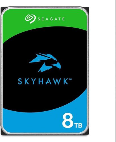 Seagate SkyHawk 54 8TB 3.5 Inch SATA 6Gbs 256MB Cache Internal Hard Drive