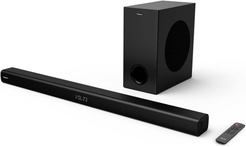 Hisense HS218 108W 2.1 Channel All-In-One Soundbar with Sub