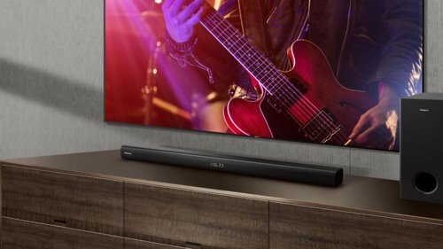 Hisense HS218 108W 2.1 Channel All-In-One Soundbar with Sub 8HIHS218 Buy online at Office 5Star or contact us Tel 01594 810081 for assistance
