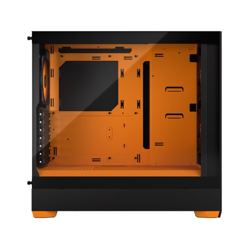 Fractal Design Pop Air ATX RGB Orange Core TG Clear PC Case Desktop Computers 8FR10361723
