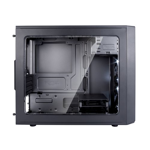 8FR10154508 | The new Focus G series from Fractal Design is the cornerstone for your PC build, showcasing the hardware aesthetics at the heart of your system with elegant accents and sophisticated style. Focus G : Contemporary ATX case design accommodates high-performance components with smart and efficient space utilization for a compact footprint. Focus G Mini : Contemporary Micro ATX case design accommodates high-performance components with smart and efficient space utilization for a compact footprint. Extensive cooling options are available with support for tall CPU heatsink/fan combos and water cooling with multiple dual-fan radiators.Filtered front, top and base air intakes maintain a dust-free environment while expert cable management options keep wiring tidy. With edge-to-edge visibility, clean contemporary styling and two Silent Series LED fans, the Focus G series makes your hardware the centre of attention.