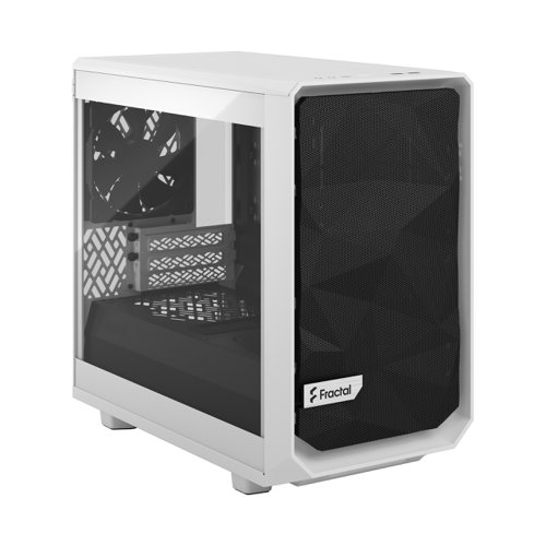 Fractal Design Meshify 2 Nano ITX White TG Clear PC Case Desktop Computers 8FR10361737