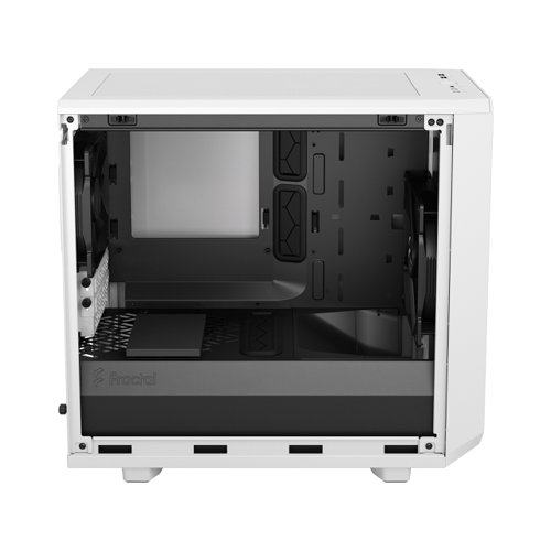 Fractal Design Meshify 2 Nano ITX White TG Clear PC Case Fractal Design