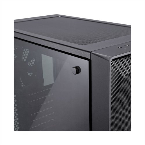 8FR10165797 | Meshify strikes an aggressive pose in the Fractal Design lineup with unparalleled cooling performance and a defiant new look.Like black diamond facets, the angular asymmetry of the Meshify C carves a space uniquely its own as a new force in high-airflow design.A compact yet spacious open ATX layout creates an unrestricted airflow path from front intakes directly through key components to exhaust, ensuring heat is never an issueWhen performance is top priority and compromise is not an option, Meshify has you covered in style.