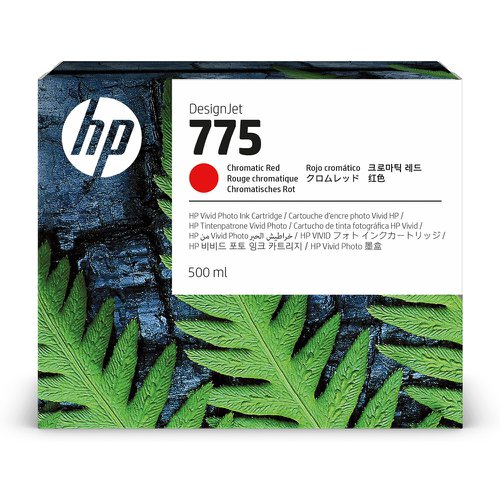 HP No 775 Red Standard Capacity Ink Cartridge 500 ml - 1XB20A  HP1XB20A