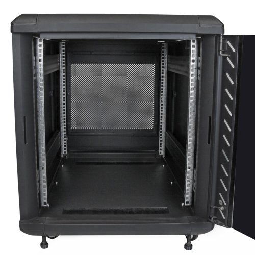 StarTech.com 12U 36 Inch Knock-Down Server Rack Cabinet with Casters 29 Inch Deep