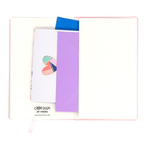 Pukka Pad Carpe Diem 2024 Diary Softcover 130x210mm Pink 9807-CD