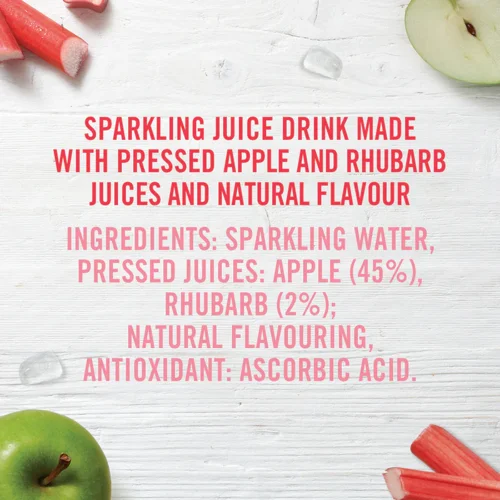 Cawston Press Cans  Rhubarb & Apple  24x330ml