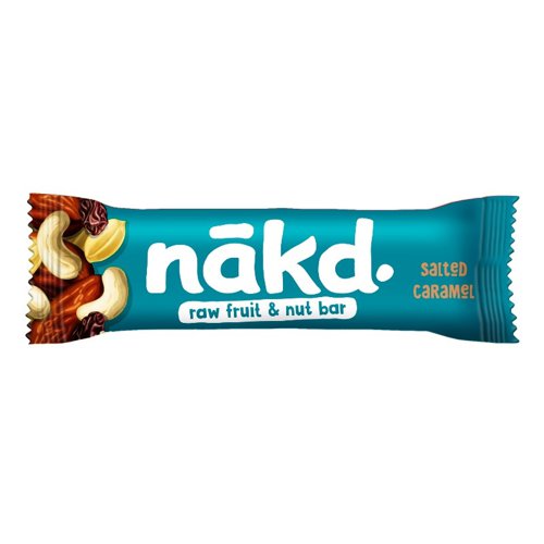 nakd Salted Caramel Bar 35g Gluten Free (Pack 18) - 0401206